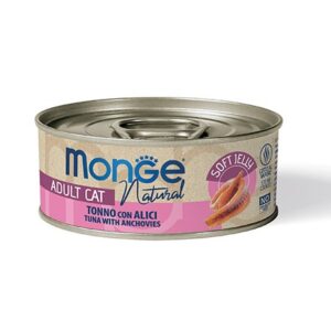 Monge Natural Superpremium Soft Jelly -Tonno con Alici 80 gr