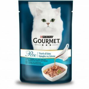 GOURMET Perle Trionfo di Salsa Gatto con Tonno - 85 gr