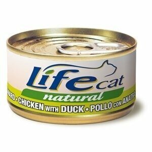 Life Cat Natural Filetto di Pollo con Anatra - 85 gr