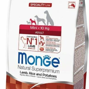 Monge Mini Adult Agnello, Riso e Patate - 2,5 Kg