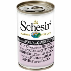 Schesir - Filetti di Pollo con Gamberetti in Gelatina - 140 gr