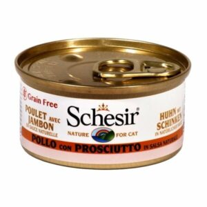 Schesir - Pollo con Prosciutto in Salsa Naturale - 70 gr