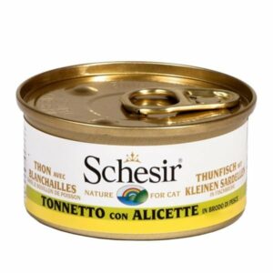 Schesir - Tonnetto con Alicette in Brodo di Pesce - 70 gr
