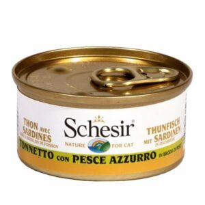 Schesir - Tonnetto con Pesce Azzurro in Brodo di Pesce - 70 gr