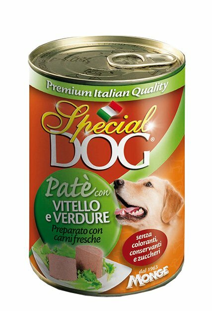 Special Dog -Paté con Vitello e Ortaggi - 400 gr