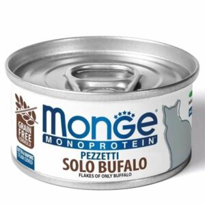 Monge - Monoproteico Sfilaccetti Solo Bufalo - 80 gr