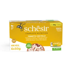 Schesir - Tonnetto con Pollo in Gelatina - 6x50 gr