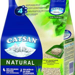 Lettiera Naturale CatSan - Agglomerante - 5 lt