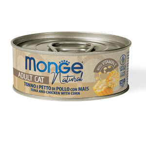 Monge Natural Superpremium - Tonno e Petto di Pollo con Mais 80 gr