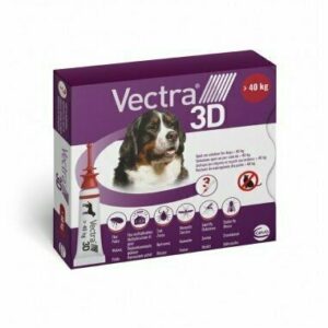 Ceva Salute Animale - Vectra 3D Soluzione spot-on per cani Oltre 40 KG (3 pipette)