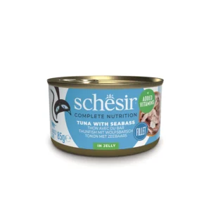 Schesir Complete Nutrition 85 gr - Tonnetto con Spigola in Gelatina