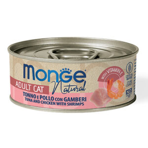 Monge Natural Superpremium - Tonno e Pollo con Gamberetti 80 gr