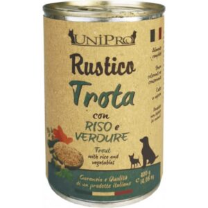 Unipro - Rustico Trota con Riso e Verdure - 400 gr