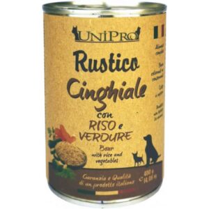 Unipro - Rustico Cinghiale con Riso e Verdure - 400 gr