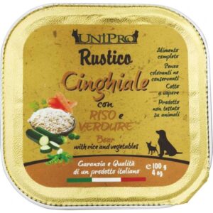 Unipro - Rustico Cinghiale con Riso e Verdure - 100 gr