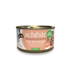 Schesir Complete Nutrition 85 gr - Tonnetto con Salmone in Gelatina