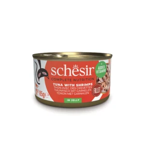 Schesir Complete Nutrition 85 gr - Tonnetto con Gamberetti in Gelatina