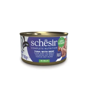 Schesir Complete Nutrition 85 gr - Tonnetto con Manzo in Gelatina