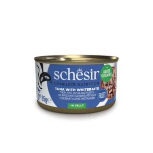 Schesir Complete Nutrition 85 gr - Tonnetto con Alicette in Gelatina