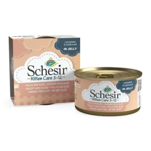 Schesir Kitten Care 85 gr - Pollo con Aloe in Gelatina