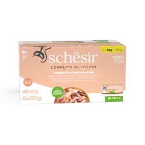 Schesir - Tonnetto con Salmone in Gelatina 6X50 gr