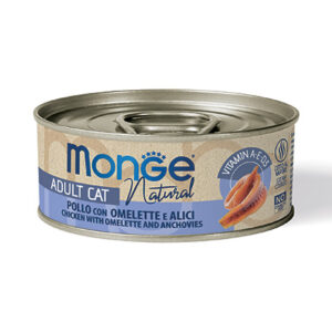 Monge Natural Superpremium - Pollo con Omelette e Alici 80 gr