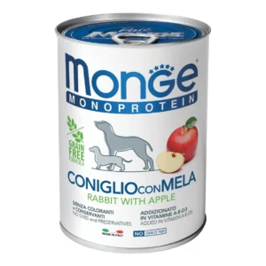 Monge  Monoproteico Solo Coniglio con Mela - 400 gr