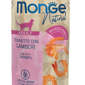 Monge - Natural Superpremium Tonno con Gamberetti - 80 gr