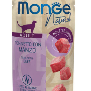 Monge - Natural Superpremium Tonno con Manzo - 80 gr