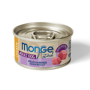 Monge Natural - Adult Dog - Pollo con Manzo - 95 gr