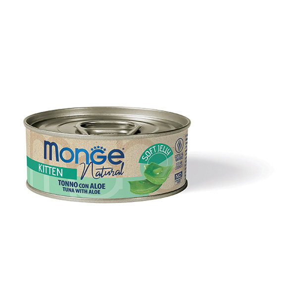 Monge - Natural Superpremium Jelly Kitten - Tonno con Aloe - 80 gr