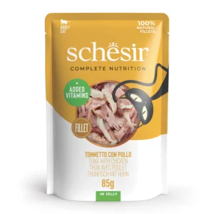 Schesir Complete Nutrition Bustina 85 gr - Tonnetto  e Pollo con Gamberetti
