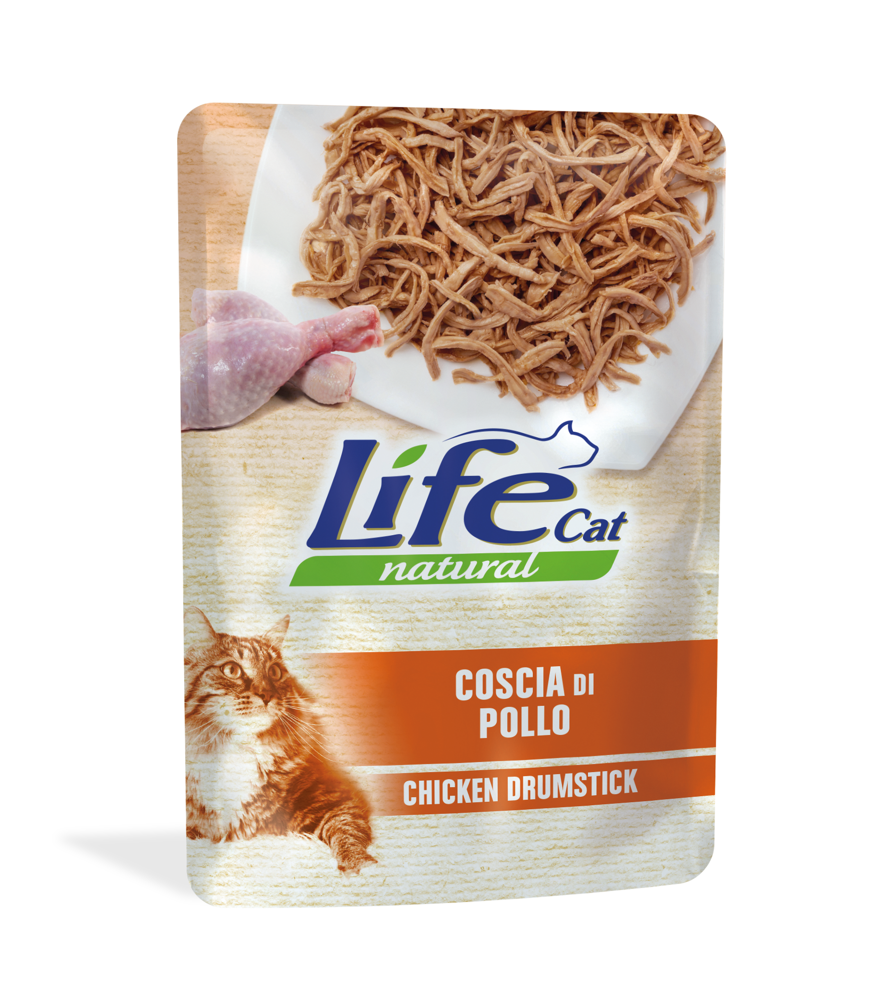 Life Cat Naturale Coscia di Pollo - 70 gr