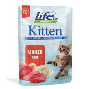 Life Cat Naturale KITTEN al Manzo - 70 gr