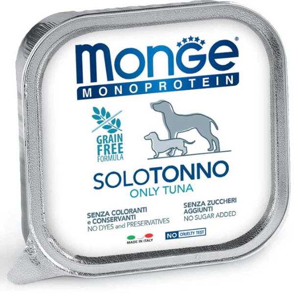 Monge Monoproteico Solo Tonno - 150 gr