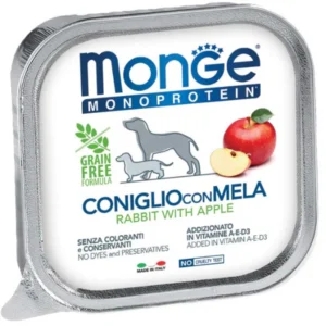 Monge  Monoproteico Solo Coniglio con Mela - 150 gr