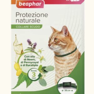 Beaphar - Protezione Naturale - Collare Antiparassitario per gatti - 35 cm