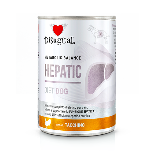 Disugual Metabolic Balance Diet Dog HEPATIC Tacchino - 400 gr