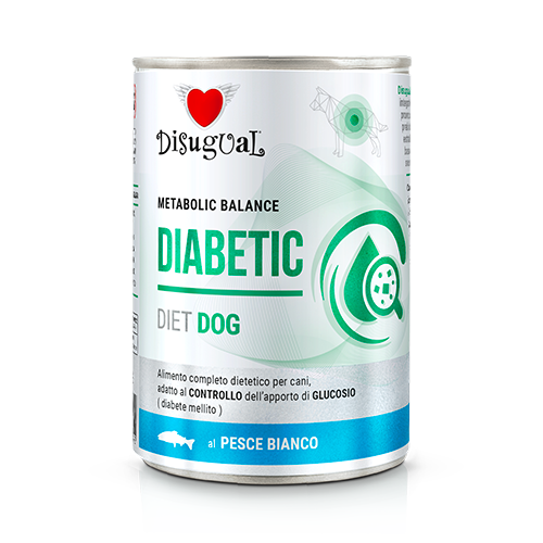 Disugual Metabolic Balance Diet Dog DIABETIC Pesce Bianco - 400 gr
