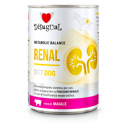 Disugual Metabolic Balance Diet Dog RENAL Maiale - 400 gr