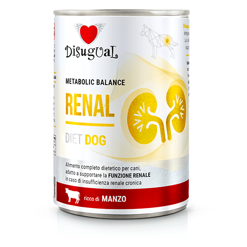 Disugual Metabolic Balance Diet Dog RENAL Manzo - 400 gr