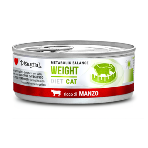Disugual Metabolic Balance Diet Cat WEIGHT Manzo - 85 gr