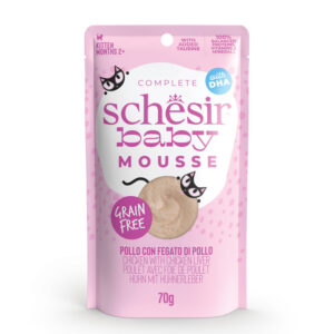 Schesir Baby Mousse al Pollo con Fegato di Pollo - 80gr