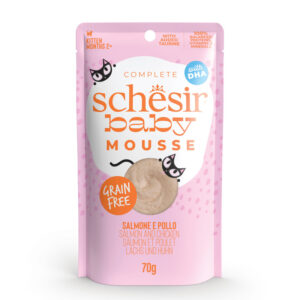 Schesir Baby Mousse al Salmone e Pollo - 80gr