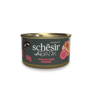 Schesir After Dark Filetti in Brodo al Pollo con Manzo - 80gr