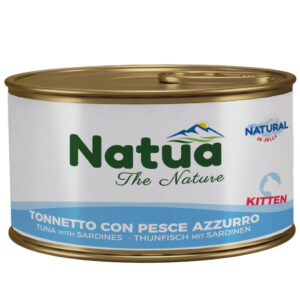 Natua Cat Natural in Jelly - KITTEN Tonnetto con Pesce Azzurro - 85 gr
