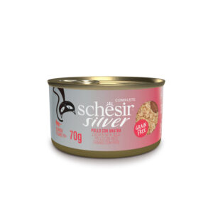 Schesir Silver al Pollo con Anatra - 70gr