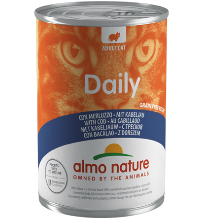 Almo Nature - Daily Menu con Merluzzo - 400 gr