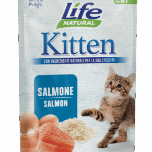 Life Cat Naturale KITTEN al Salmone - 70 gr