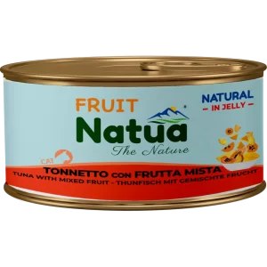 Natua Cat Fruit Natural in Jelly - Tonnetto con Frutta Mista - 85 gr